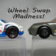 Illustration for article titled Wheel Swap Madness! Mbx Porsche 959 Vs. Filthy Hotwheels Super Blitzen